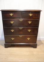 Antieke Engelse commode / ladenkast, 18e eeuw, Antiek en Kunst, Ophalen of Verzenden