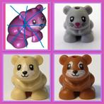 lego muis, hamster in div,. kleuren, Ophalen of Verzenden, Nieuw, Losse stenen, Lego