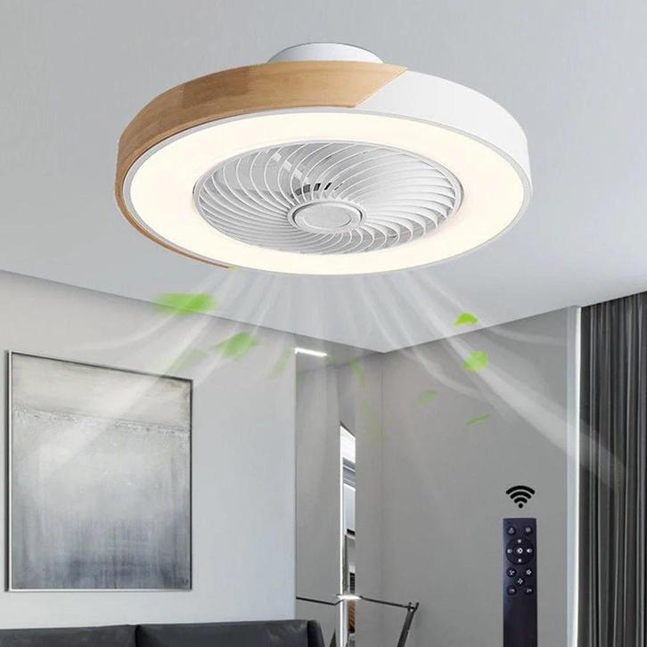plafondventilator design met led verlichting, Witgoed en Apparatuur, Ventilatoren, Nieuw, Plafondventilator, Ventilator met afstandsbediening