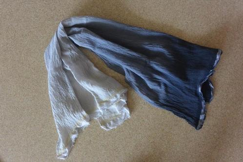 Shawl grijs naar blauw gevlamd kreukel shawl, Kleding | Dames, Mutsen, Sjaals en Handschoenen, Gedragen, Sjaal, Ophalen of Verzenden