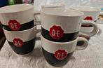 Set van 8 Douwe Egberts krijtmokken, Keramiek, Ophalen of Verzenden, Zo goed als nieuw, Overige stijlen