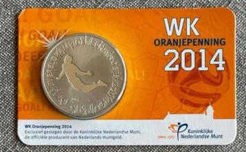 WK Oranje Penning 2014 | Robin van Persie | Coincard beschikbaar voor biedingen