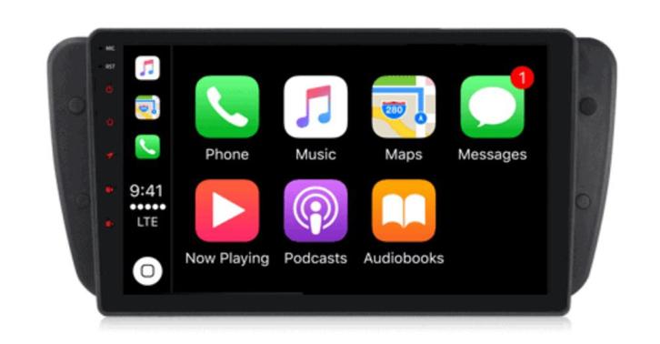 Carplay & Android Auto scherm | Seat ibiza 2008 - 2015  QLED, Auto diversen, Autoradio's, Zo goed als nieuw, Ophalen of Verzenden