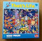 Puzzel 1000 stukjes, Ophalen, 500 t/m 1500 stukjes, Zo goed als nieuw