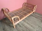 Rotan Peuterbed Cokos 140x70 cm, Kinderen en Baby's, Kinderkamer | Bedden, Ophalen, Zo goed als nieuw, 140 tot 160 cm, 70 tot 85 cm