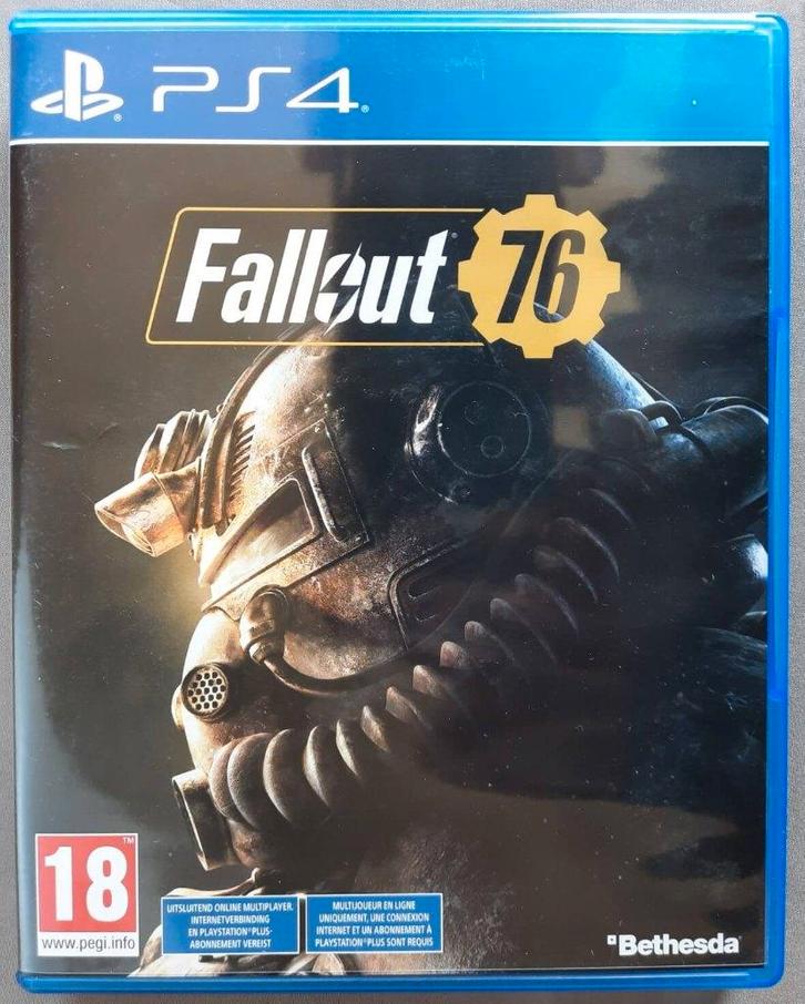 Fallout 76, Spelcomputers en Games, Games | Sony PlayStation 4, Zo goed als nieuw, Avontuur en Actie, 1 speler, Vanaf 18 jaar