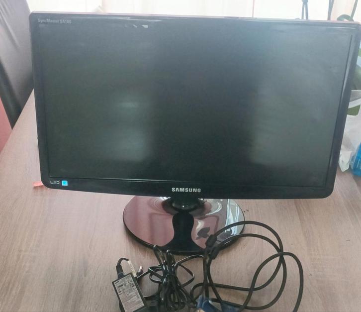 Samsung Syncmaster S22A100N Zwart computer scherm monitor, Computers en Software, Monitoren, Zo goed als nieuw, 60 Hz of minder