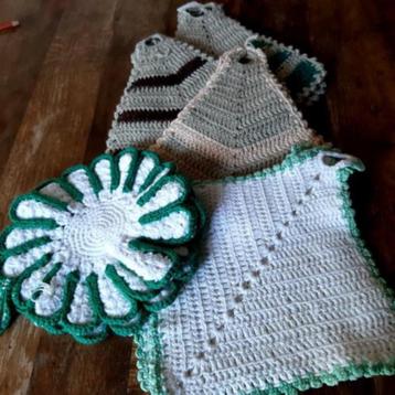 pannenlappen aparte modellen handwerk beschikbaar voor biedingen