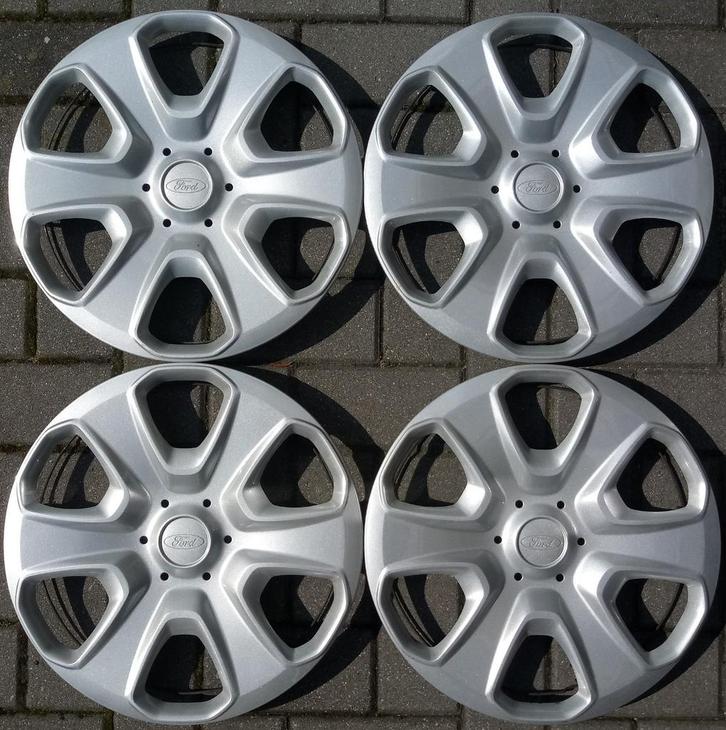 # Zeer Nette Set Ford Wieldoppen 15 inch Origineel# Netjes #, Auto diversen, Wieldoppen