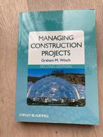 Managing construction projects, Ophalen of Verzenden, Winch, Management, Zo goed als nieuw