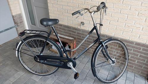 locomotief dames fiets, Fietsen en Brommers, Fietsen | Dames | Damesfietsen, Gebruikt, Overige merken, Versnellingen, 56 cm of meer