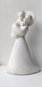 Mooi  beeld van Maria Madonna met kind PAB M/W, Verzamelen, Religie, Ophalen of Verzenden, Zo goed als nieuw, Beeld(je), Christendom | Katholiek
