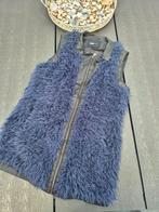 Blauwe fluffy bodywarmer maat m Eksept, Maat 38/40 (M), Blauw, Ophalen of Verzenden, Zo goed als nieuw