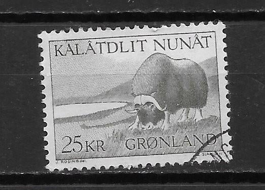 Groenland 1969 dier, Ophalen of Verzenden, Denemarken, Gestempeld