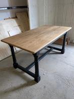Zeer nette kloostertafel oud eiken, Huis en Inrichting, Tafels | Eettafels, Ophalen, Eikenhout, 50 tot 100 cm, Zo goed als nieuw