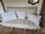 Antieke 3-  zitsbank met originele bekleding, Ophalen