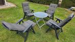 Tuinset Hartman incl tafel, Tuin en Terras, Tuinstoelen, Ophalen, Gebruikt, Kunststof