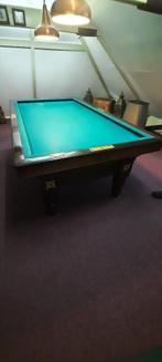 Mooi klassieke biljart van Schepper, Sport en Fitness, Biljarten en Poolen, Ophalen, Gebruikt, Biljarttafel