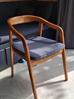 Japandi eetkamerstoel teak, Huis en Inrichting, Stoelen, Ophalen, Japandi, Gebruikt, Bruin