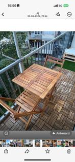 Terras / balkon tegels Acacia Hout, Ophalen of Verzenden, Zo goed als nieuw, Vierkant, Hout