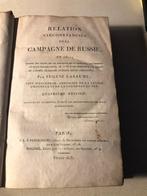 1815 Napoleon naar Rusland. Relation circonstancée de la, Antiek en Kunst, Antiek | Boeken en Bijbels, Eugène Labaume, Ophalen of Verzenden