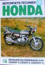 werkplaatshandboek HONDA CB350F en CB500F en K; *NIEUW BOEK*, Motoren, Honda