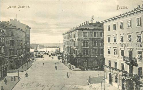 (379-094-021) Fiume, Verzamelen, Ansichtkaarten | Buitenland, Overig Europa, Verzenden