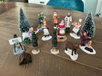Kerstdorp Figuren Set lemax, Diversen, Kerst, Ophalen of Verzenden, Gebruikt