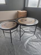 Salontafel set starfurn, Ophalen of Verzenden, Zo goed als nieuw, Rond, Minder dan 55 cm