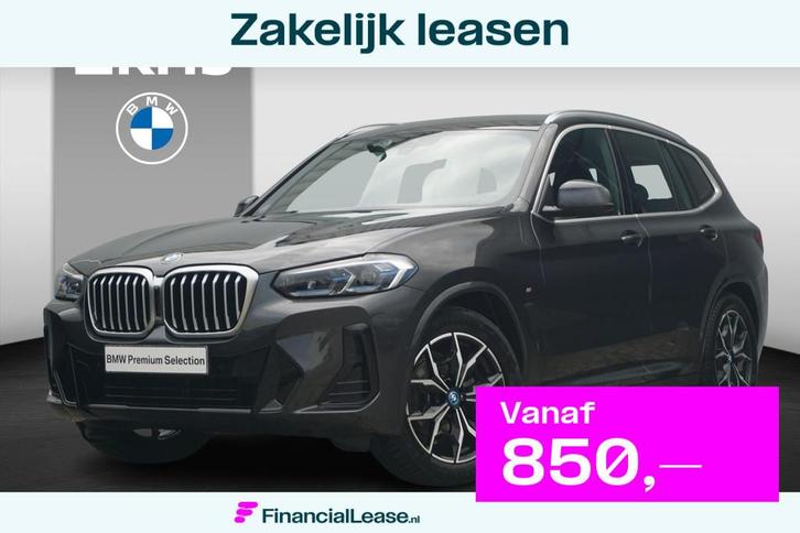 BMW X3 xDrive20i M Sportpakket 20'' / Laserlight / Head-Up D, Auto's, BMW, Bedrijf, Lease, Financial lease, X3, Achteruitrijcamera