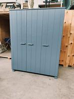 Woood Dennis steel grey kleding kast, Ophalen, Zo goed als nieuw, 50 tot 75 cm, 150 tot 200 cm