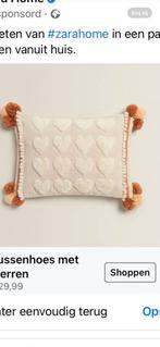 Zara Home Sierkussens & Deken Kinderkamer, Ophalen of Verzenden, Nieuw, Beige, Rechthoekig