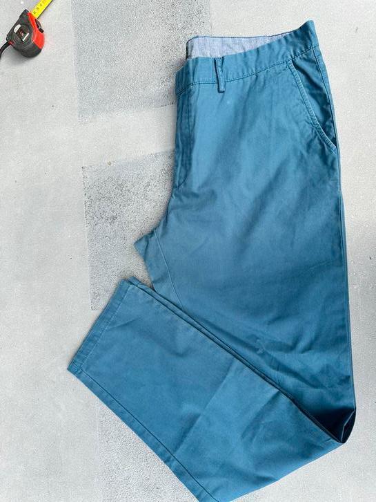McNeal Blauwe Herenbroek Maat 50, Kleding | Heren, Broeken en Pantalons, Zo goed als nieuw, Maat 48/50 (M), Blauw, Ophalen of Verzenden