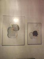 2 posters exclusief lijst 60x80 en 40x60, Rechthoekig Staand, Ophalen of Verzenden, Zo goed als nieuw, A1 t/m A3