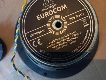 luidspreker div oa BEHRINGER eurocom en meer beschikbaar voor biedingen