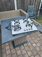 Bauknecht 4-pits gaskookplaat - Inbouw, Ophalen, Gebruikt, 4 kookzones, Inbouw