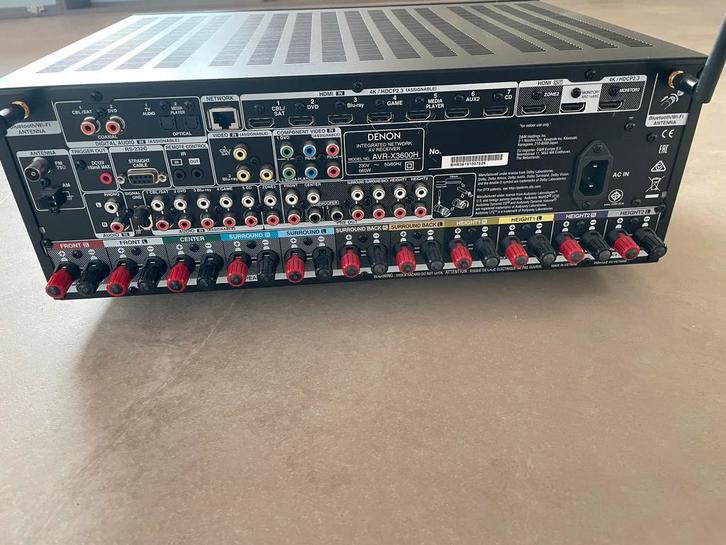 Denon AVR-X3600H Receiver, Audio, Tv en Foto, Versterkers en Receivers, Zo goed als nieuw, 5.1, 120 watt of meer, Denon, Ophalen