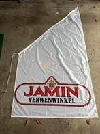 Vintage vlag jamin snoepwinkel, Diversen, Vlaggen en Wimpels, Ophalen of Verzenden, Zo goed als nieuw