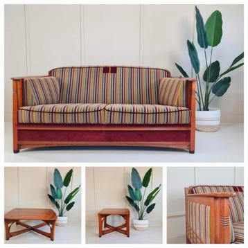 Schuitema Jugendstil Zitgroep 2 stuks 2.5 zits + Tafels beschikbaar voor biedingen