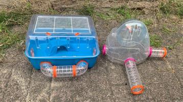 ferplast hamster kooi met buizenstelsel beschikbaar voor biedingen