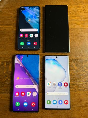 4x Samsung          LEES BESCHRIJVING beschikbaar voor biedingen