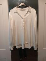 Prachtige glanzende blouse tuniek van Moscow maat L, Verzenden, Wit, Maat 42/44 (L), Moscow