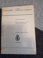 technische handboeken, Verzenden, 1945 tot heden, Zo goed als nieuw, Landmacht