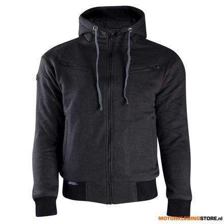 CLAW Mortal Slim Fit Black Motorhoodie (JHS0007), Zwart, Motoren, Kleding | Motorkleding, Nieuw met kaartje, Ophalen of Verzenden