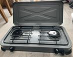 Gimeg 2 pits kooktoestel met 2 grilplaten, Ophalen, Gebruikt