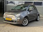 Fiat 500C 0.9 TwinAir Lounge CABRIO/PDC/AIRCO/VOL.OPTIES, Metallic lak, Beige, Cabriolet, Leder en Stof