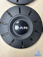 ORIGINELE MAN TGE naafkap naafdop wieldop set zwart, Auto diversen, Gebruikt, -, Verzenden, -