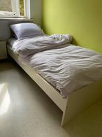 Eenpersoons ledikant inclusief spiraal en matras, Ophalen, Gebruikt, 90 cm, Eenpersoons