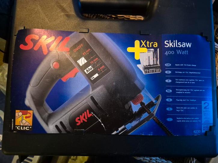 Skil Decoupeerzaag 400W - Zo goed als nieuw!, Doe-het-zelf en Verbouw, Gereedschap | Zaagmachines, Zo goed als nieuw, Decoupeerzaag