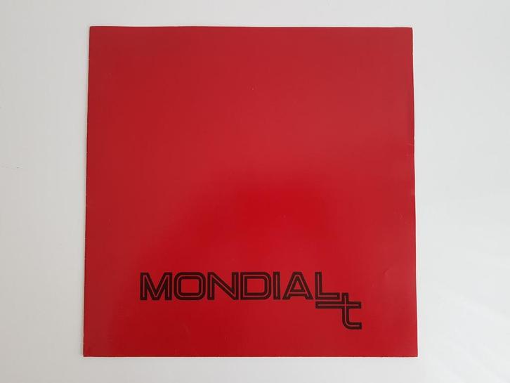 FERRARI - Mondial T en Mondial T Cabriolet brochure - 1989, Boeken, Auto's | Folders en Tijdschriften, Ferrari, Ophalen of Verzenden